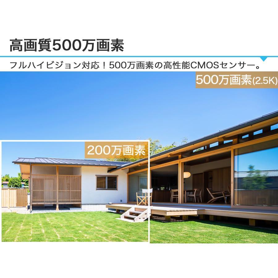 防犯カメラスターターキット(ドーム型4台+レコーダー1台)