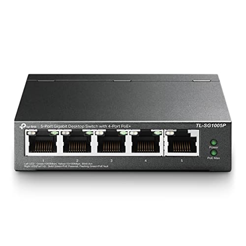 TP-Link スイッチングPoEハブ ギガビット 5ポート