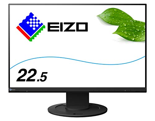 EIZO 22.5型フレームレスモニターFlexScan ブラック