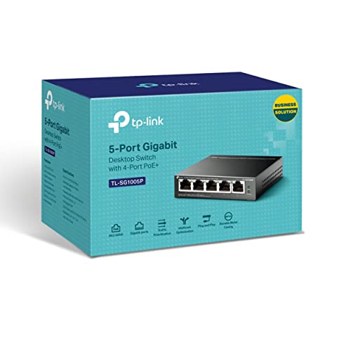 TP-Link スイッチングPoEハブ ギガビット 5ポート