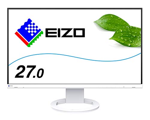 EIZO 27.0型フレームレスモニターFlexScan ホワイト