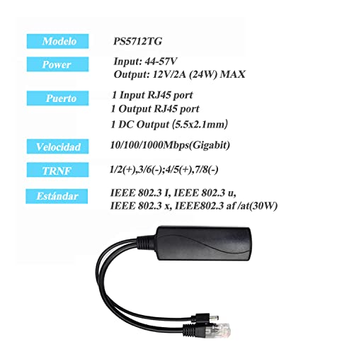 12V PoEセパレータ