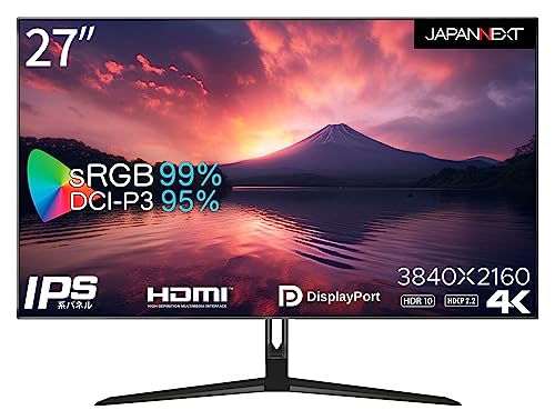 JAPANNEXT 27.0型4Kモニター
