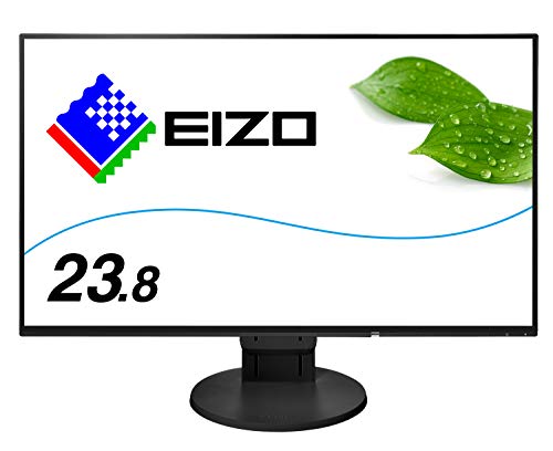 EIZO 23.8型フレームレスモニターFlexScan ブラック