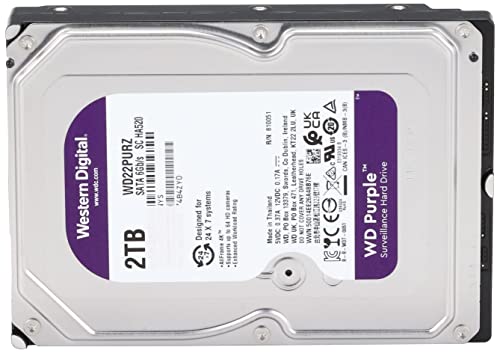 ウエスタンデジタル 防犯カメラ用HDD 2TB 3.5インチ