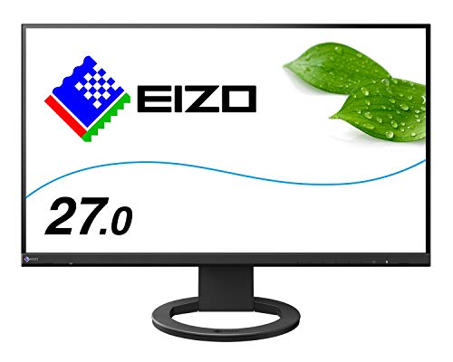 EIZO 27.0型フレームレスモニターFlexScan ブラック